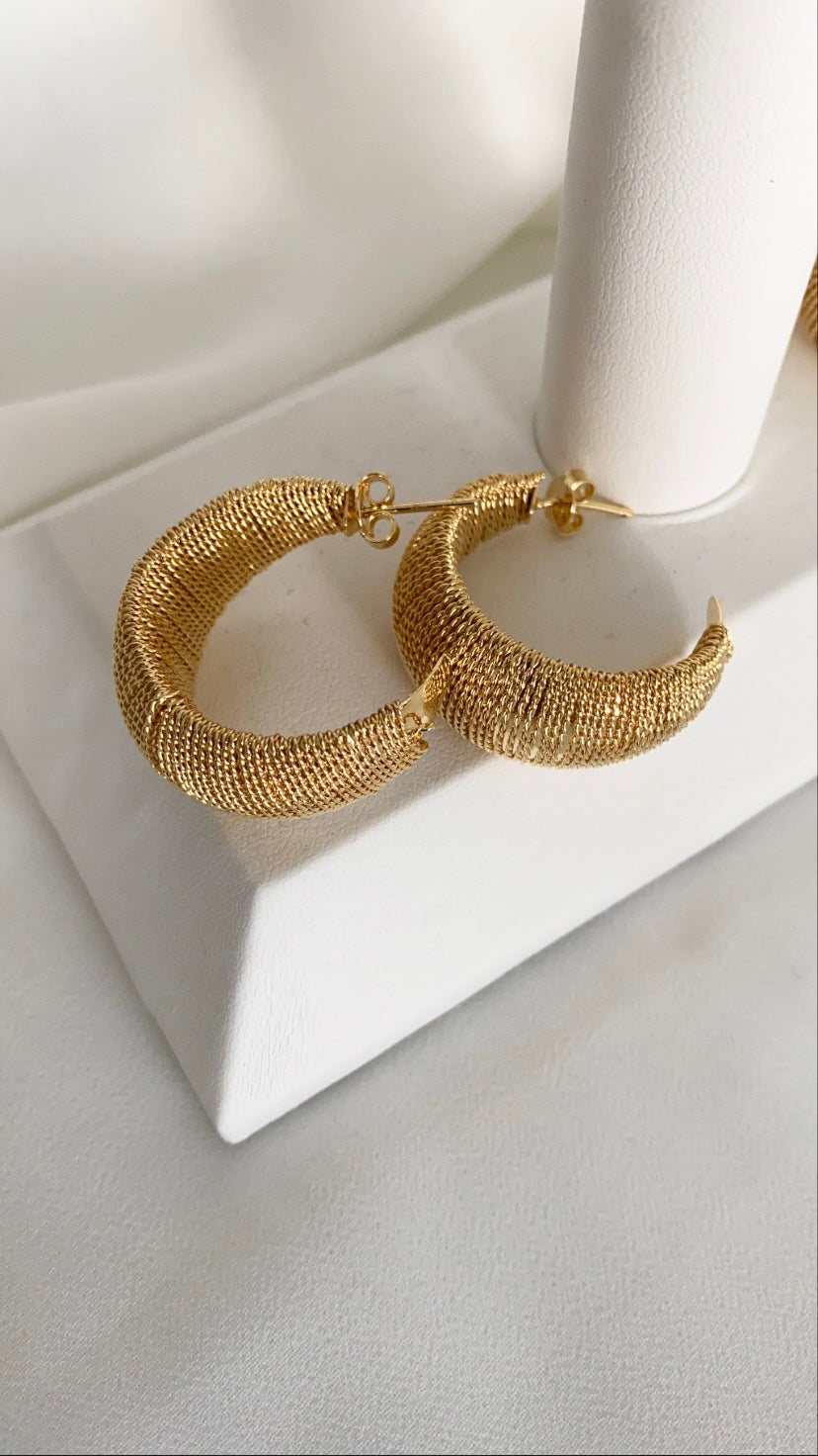 Zani Textured Earrings