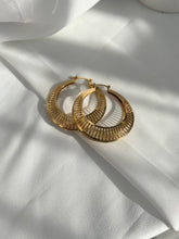 Load image into Gallery viewer, Delancey Gold Hoops
