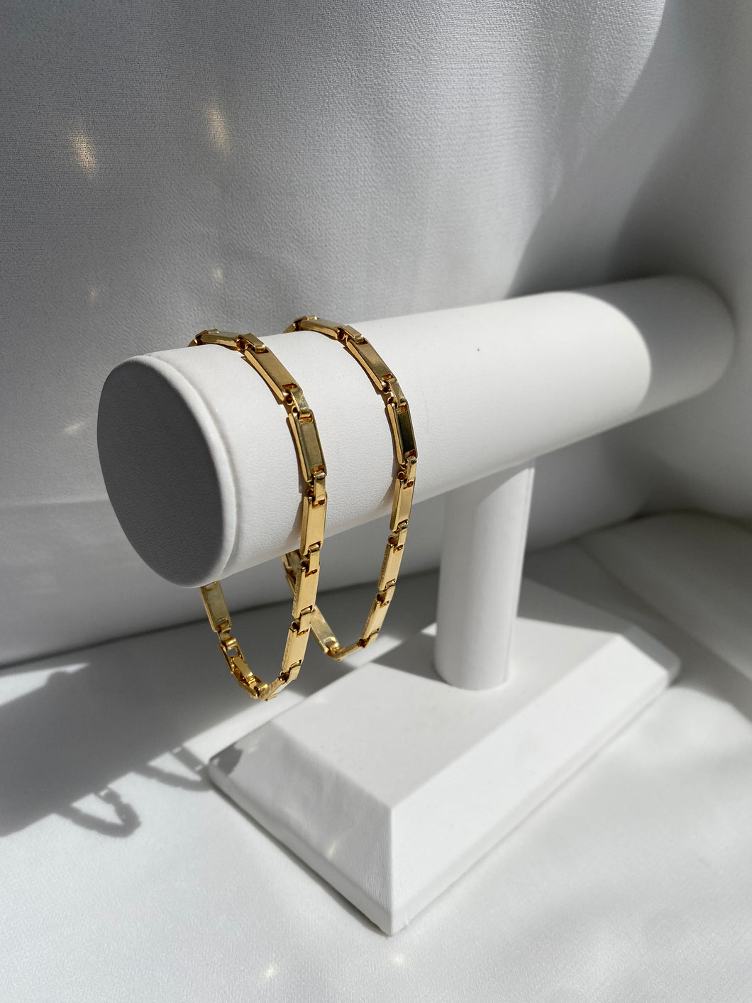 Linked Gold Bracelet